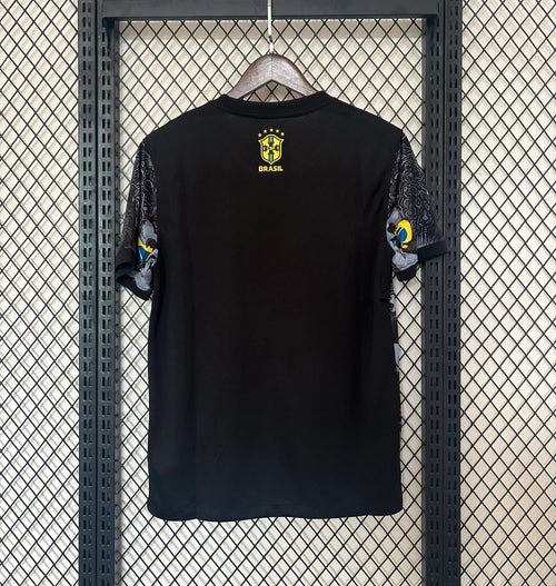 Brazil Rio De Janeiro Edition Retro Jersey - Black