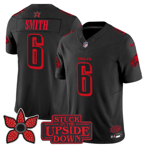 DeVonta Smith Philadelphia Eagles ‘Stranger Things Edition’ Jersey - Black