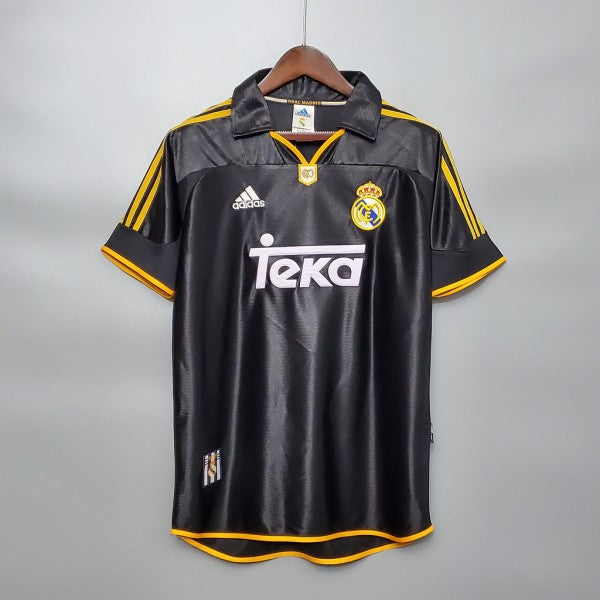 Retro Real Madrid 98/99 Away Jersey - Black