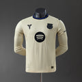Barcelona 25/26 Player Version Away Long Sleeve Jersey