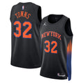Karl-Anthony Towns New York Knicks Unisex Swingman Jersey - Statement Edition - Black