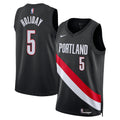 Jrue Holiday Portland Trail Blazers Unisex Swingman Jersey - Icon Edition - Black